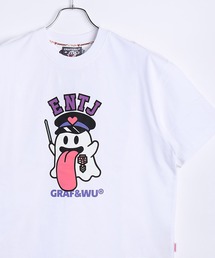 GRAF&WU グラフアンドウー BOOGHOST 半袖プリント Tシャツ