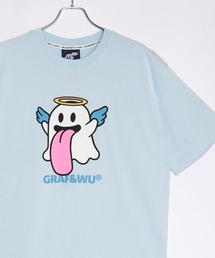 GRAF&WU グラフアンドウー BOOGHOST 半袖プリント Tシャツ