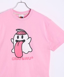 GRAF&WU グラフアンドウー BOOGHOST 半袖プリント Tシャツ