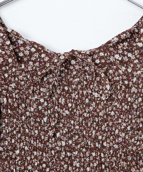 WEGO（ウィゴー）の「WEGO/バルーンスリーブフラワーブラウス（シャツ/ブラウス・レディース・ブラウン/ブラック・FREE）」の20枚目の写真