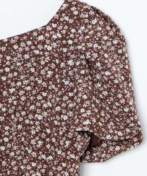 WEGO（ウィゴー）の「WEGO/バルーンスリーブフラワーブラウス（シャツ/ブラウス・レディース・ブラウン/ブラック・FREE）」の21枚目の写真