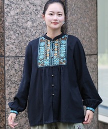 チバイ刺繍ブラウス