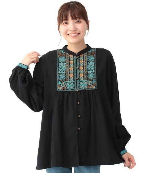 チバイ刺繍ブラウス（シャツ/ブラウス）｜チチカカ（チチカカ