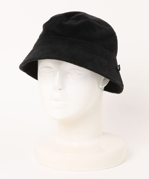 bonjour records（ボンジュールレコーズ）の「【Richardson/リチャードソン】 Velour Bucket Hat ベロアバケットハット（ハット・メンズ・ブルー/ベージュ/ブラック・S）」の2枚目の写真