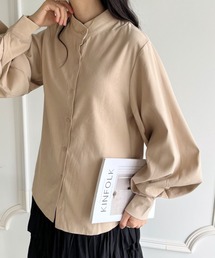 CLEA | ボリューム袖バンドカラーブラウス(シャツ/ブラウス)