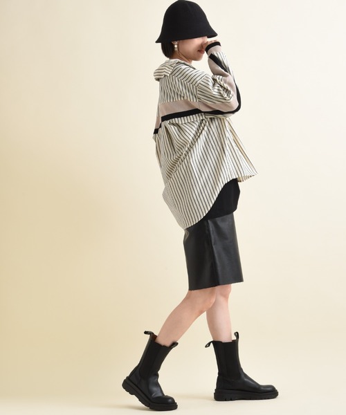 INTERPLANET(インタープラネット)の「ニットクロシェ(ハット・レディース・モカ/アイボリー/ブラック・フリー)」の11枚目の写真