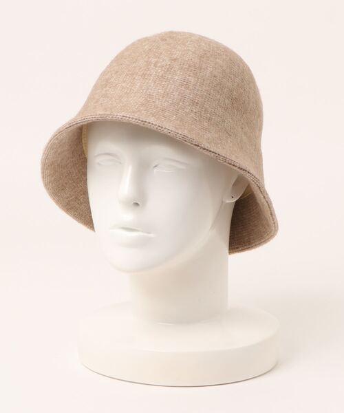 INTERPLANET(インタープラネット)の「ニットクロシェ(ハット・レディース・モカ/アイボリー/ブラック・フリー)」の21枚目の写真