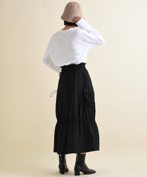 INTERPLANET(インタープラネット)の「ニットクロシェ(ハット・レディース・モカ/アイボリー/ブラック・フリー)」の17枚目の写真