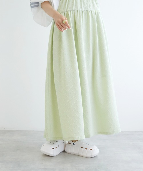 w closet（ダブルクローゼット）の「ハートふくれジャガード