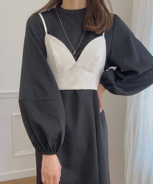 LAUIR(ラウアー)の「バックリボンコルセットビスチェ(ベスト・レディース・ブラウン/ブラック/アイボリー・LARGE/MEDIUM)」の7枚目の写真