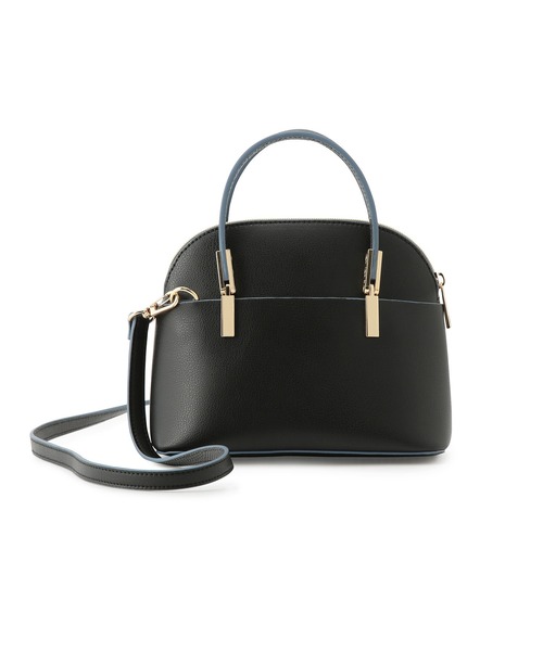 ROPE' PICNIC(ロペピクニック)の「軽量レクタンメタルミニボストン&ショルダーバッグ(ショルダーバッグ・レディース・キナリ/ベージュ系その他/ライトグレー/ブラック系その他2・FREE)」の1枚目の写真