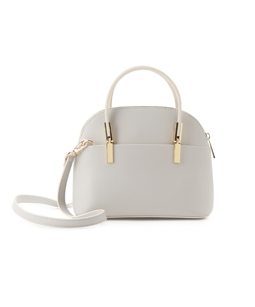 ROPE' PICNIC(ロペピクニック)の「軽量レクタンメタルミニボストン&ショルダーバッグ(ショルダーバッグ・レディース・キナリ/ベージュ系その他/ライトグレー/ブラック系その他2・FREE)」の18枚目の写真