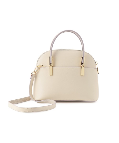 ROPE' PICNIC(ロペピクニック)の「軽量レクタンメタルミニボストン&ショルダーバッグ(ショルダーバッグ・レディース・キナリ/ベージュ系その他/ライトグレー/ブラック系その他2・FREE)」の19枚目の写真