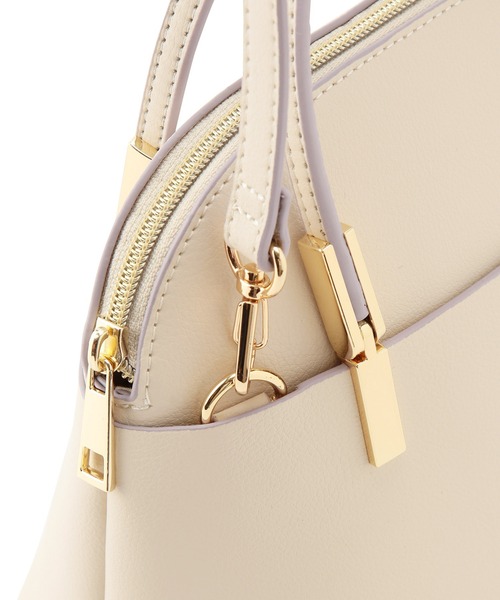 ROPE' PICNIC(ロペピクニック)の「軽量レクタンメタルミニボストン&ショルダーバッグ(ショルダーバッグ・レディース・キナリ/ベージュ系その他/ライトグレー/ブラック系その他2・FREE)」の7枚目の写真