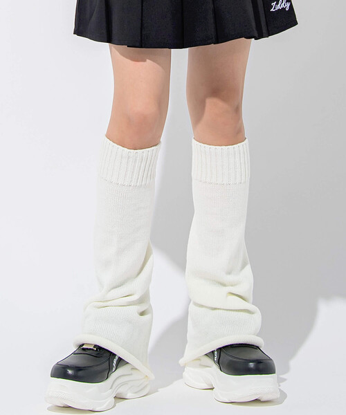 バンダナ柄スカート、レッグウォーマーセット バイカラーレッグウォーマー | ファッション通販サイト NUGU