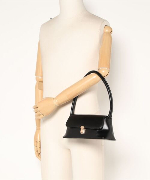 clear（クリア）の「バケットバッグ[スクエア ミニバッグ ヴィンテージライク]（ハンドバッグ・レディース・キャメル/ブラウン/ブラック・F）」の7枚目の写真