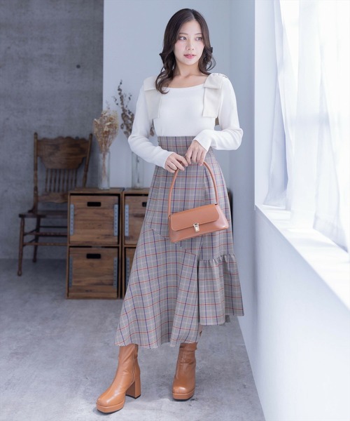 clear（クリア）の「バケットバッグ[スクエア ミニバッグ ヴィンテージライク]（ハンドバッグ・レディース・キャメル/ブラウン/ブラック・F）」の19枚目の写真