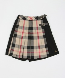 kate spade new york kids（ケイトスペードニューヨーク）の「ガールズ チェックラップキュロットスカート（その他パンツ・キッズ）」