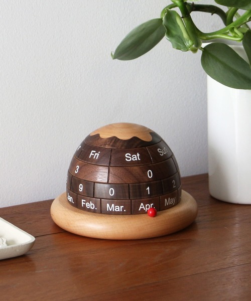 HERE by DETAIL Dome Perpetual Calendar ドーム パーペチュアル カレンダー オブジェ（インテリア雑貨）｜HIGHTIDE（ハイタイド）
