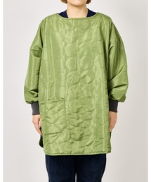 バンブー　割烹着(難あり) 割烹着 かっぽう着」に該当するエプロン（グリーン・カーキ/緑色系