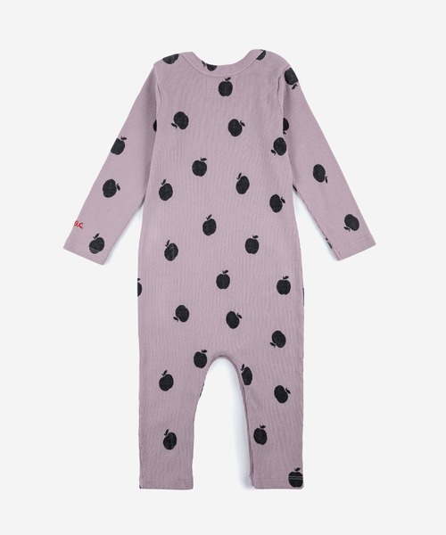 BOBO CHOSES(ボボショーズ)の「Poma allover long sleeve overall(ロンパース・キッズ・ラベンダー・2-3YEAR/18-24MONTH/12-18MONTH/6-12MONTH)」の5枚目の写真