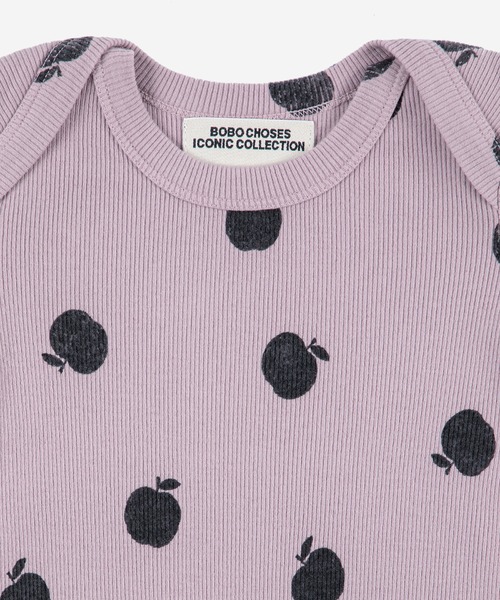 BOBO CHOSES(ボボショーズ)の「Poma allover long sleeve overall(ロンパース・キッズ・ラベンダー・2-3YEAR/18-24MONTH/12-18MONTH/6-12MONTH)」の6枚目の写真