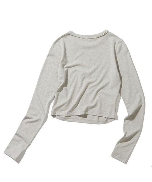 BITTER CELLS（ビターセルズ）の「BITTER CELLS／シャーリング長袖シャツ 2982375（Tシャツ/カットソー・レディース・ブラック/レッド/アイボリー/ライトグレー・FREE）」の20枚目の写真