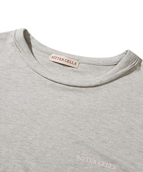 BITTER CELLS（ビターセルズ）の「BITTER CELLS／シャーリング長袖シャツ 2982375（Tシャツ/カットソー・レディース・ブラック/レッド/アイボリー/ライトグレー・FREE）」の21枚目の写真