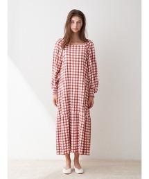 ✨極美品✨gelato pique ジェラートピケ チェックネルシャツワンピース gelato pique - 【新品.タグ付き.未使用】♡ジェラートピケ