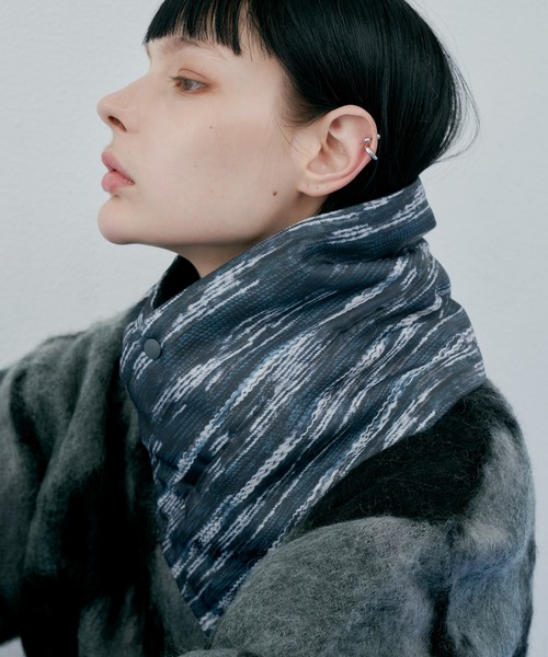 AIVER（アイバー）の「AIVER　ニット転写リバーシブルネックウォーマー（ネックウォーマー/スヌード・メンズ・ブラック/グレー/その他・FREE）」の21枚目の写真