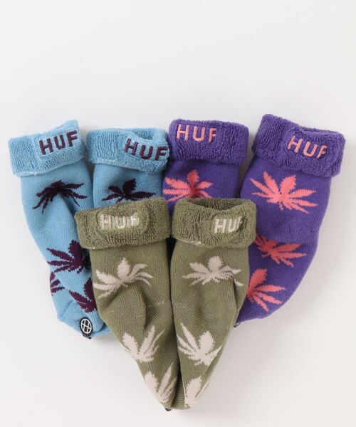 HUF（ハフ）の「【HUF】ハフ BABY SEED SOCKS ベビー ソックス 3カラー