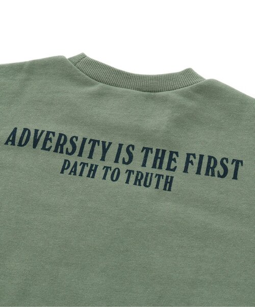 BREEZE(ブリーズ)の「【WEB限定】袖切替トレーナー(スウェット・キッズ・カーキ/ブラック/ブラウン/ネイビー・100/90/140/110/80/130/120)」の11枚目の写真