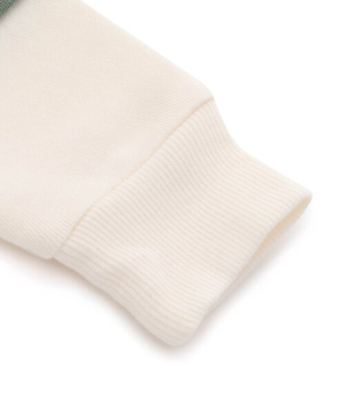 BREEZE(ブリーズ)の「【WEB限定】袖切替トレーナー(スウェット・キッズ・カーキ/ブラック/ブラウン/ネイビー・100/90/140/110/80/130/120)」の13枚目の写真