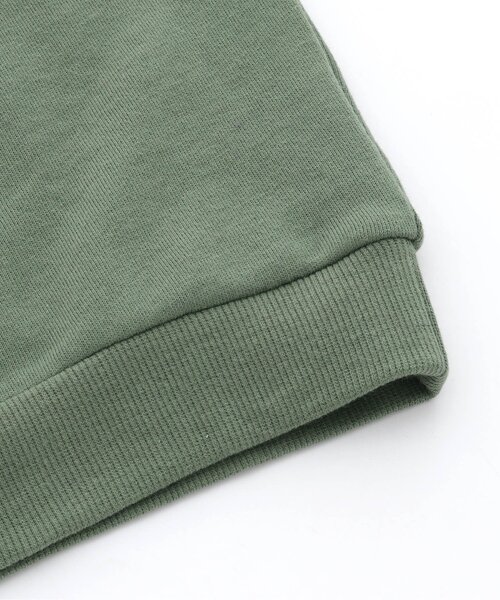 BREEZE(ブリーズ)の「【WEB限定】袖切替トレーナー(スウェット・キッズ・カーキ/ブラック/ブラウン/ネイビー・100/90/140/110/80/130/120)」の15枚目の写真