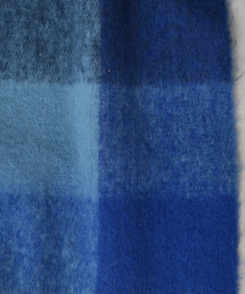 BIRTHDAY BAR（バースデイバー）の「カラーブロックストール（ストール/ショール・レディース・グリーン/ブルー・フリー）」の12枚目の写真