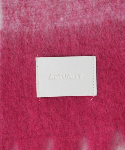 BIRTHDAY BAR（バースデイバー）の「カラーブロックストール（ストール/ショール・レディース・グリーン/ブルー・フリー）」の6枚目の写真