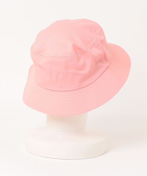 FRUIT OF THE LOOM（フルーツオブザルーム）の「【FRUIT OF THE LOOM】LOGO BUCKET HAT/バケットハット（ハット・メンズ・ピンク/オフホワイト/ブラック/サックスブルー/ベージュ・FREE）」の9枚目の写真