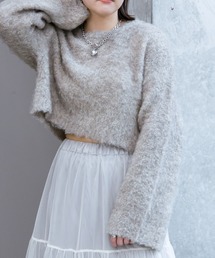 PAGEBOY | フラッフィーシャギープルオーバー(ニット/セーター)