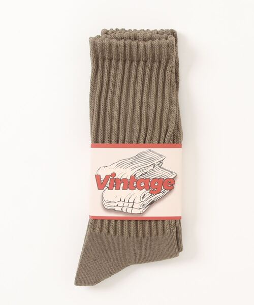 Fun & Daily(ファンアンドデイリー)の「F&D : アメリカンレトロカラーソックス(ソックス/靴下・メンズ・ピンク/グリーン系その他2/グリーン系その他3/ブラック/チャコールグレー/パープル/グリーン系その他/ホワイト/レッド・FREE)」の5枚目の写真