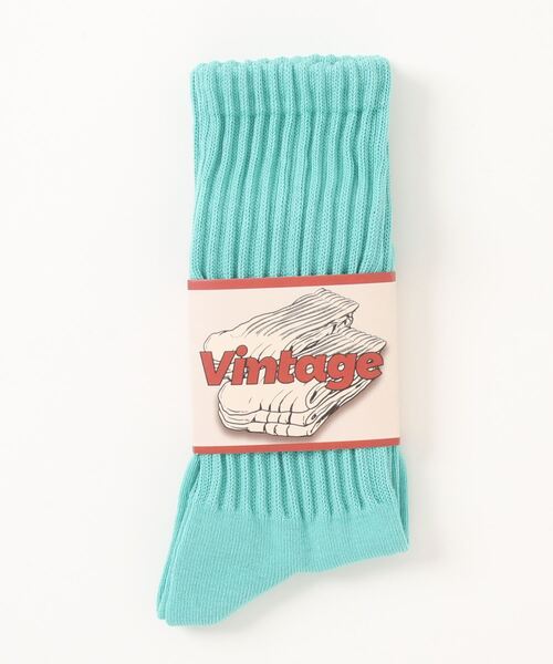 Fun & Daily(ファンアンドデイリー)の「F&D : アメリカンレトロカラーソックス(ソックス/靴下・メンズ・ピンク/グリーン系その他2/グリーン系その他3/ブラック/チャコールグレー/パープル/グリーン系その他/ホワイト/レッド・FREE)」の12枚目の写真