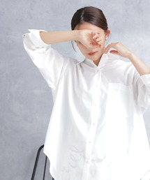 NANO universe | バックタックオーバーシャツ(シャツ/ブラウス)