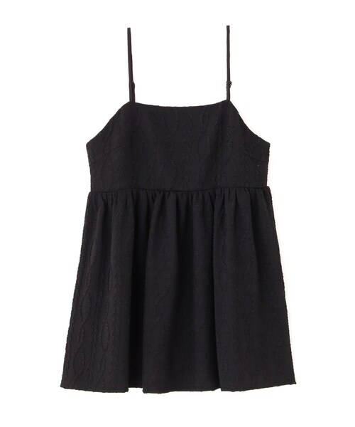 N.(N. Natural Beauty Basic)(エヌエヌナチュラルビューティーベーシック)の「◆ふくれジャガードビスチェ(ベスト・レディース・ブラック/ホワイト・MEDIUM)」の12枚目の写真