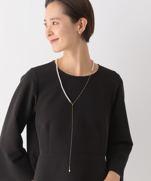 LEPSIM(レプシィム)の「【入卒式/セレモニー】パールネックレス 993073(ネックレス・レディース・ホワイト系その他2/ホワイト系その他/ホワイト・ONE SIZE)」の3枚目の写真