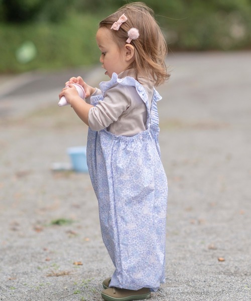 Catherine Cottage（キャサリンコテージ）の「撥水 お砂場プレイウェア（ロンパース・キッズ・ブルー/ピンク/ベージュ・FREE）」の5枚目の写真