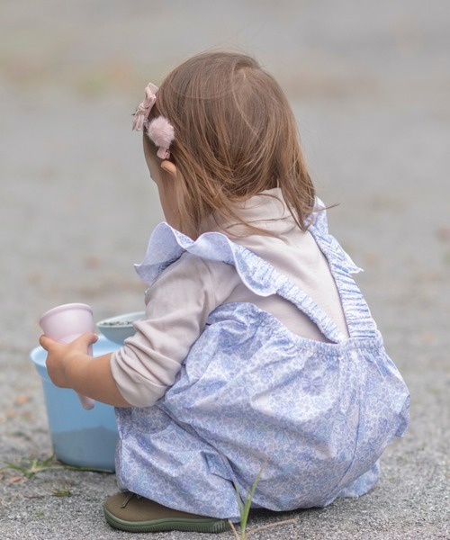 Catherine Cottage（キャサリンコテージ）の「撥水 お砂場プレイウェア（ロンパース・キッズ・ブルー/ピンク/ベージュ・FREE）」の8枚目の写真