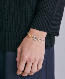 【大幅値下げ】UNITED TOKYO シルバー チェーンブレスレット UNITED TOKYO（ユナイテッドトウキョウ）の「シルバーチェーン