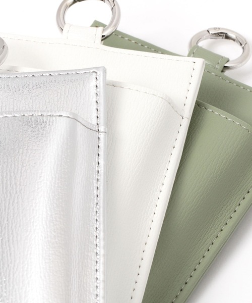LAKOLE（ラコレ）の「フェイクレザースマホポーチ / 994762（ベルト・レディース・ブラック/オフホワイト/ライトグリーン/その他1・FREE）」の19枚目の写真