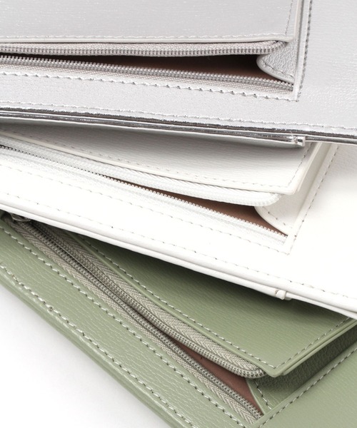 LAKOLE（ラコレ）の「フェイクレザースマホポーチ / 994762（ベルト・レディース・ブラック/オフホワイト/ライトグリーン/その他1・FREE）」の20枚目の写真