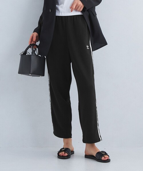 Adidas【カジュアル☆ 3 ストライプ ワイドレッグ ジョガー 】 adidas Originals（アディダスオリジナルス）の「＜adidas