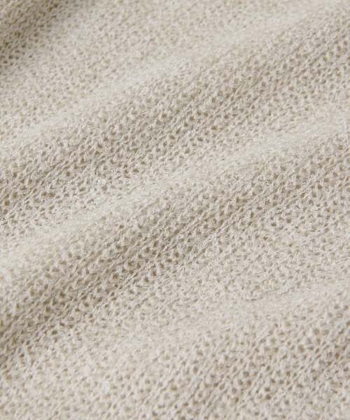 RIVE DROITE(リヴドロワ)の「ブークレMIXルーズニット(ニット/セーター・レディース・ライトグレー/モカ/グリーン・FREE)」の11枚目の写真